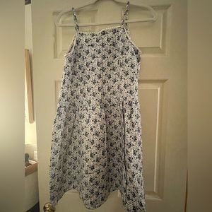 LOFT Blue Floral Dress